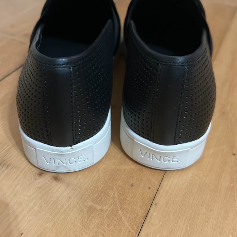Vince Black Slip-On Shoes - Picture 9 of 9